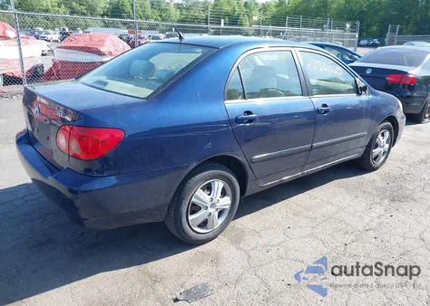 2008 Toyota Corolla Le from USA, damaged, VIN 2T1BR30EX8C909604